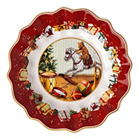 Villeroy & Boch 14-8332-3600 Plato para Galletas, 0.11 litros, Porcelain, carbón