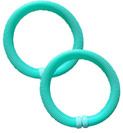 NUHFUFA 1 m Pool-Reinigungs-Staubsaugerschlauch, kompatibel mit Hayward Navigator Vac, Ersatz-Twist-Lock-Rohre für Schwimmbadreiniger (2 Stück)