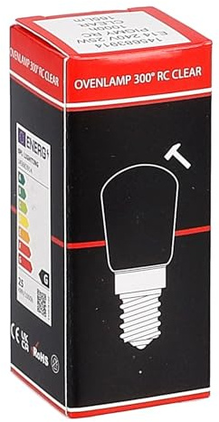 LUTH Premium Profi Parts Lampe E14 25w 26mmø 57mm 230v Klein Bis 300°C für Backofen Mikrowelle Kühlschrank