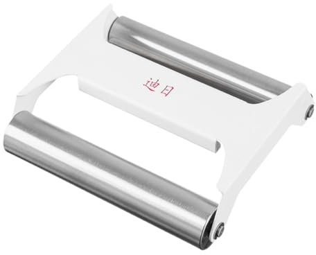 PRETYZOOM Mattarello Doppio in Acciaio 304 Per Pasta e Pizza, Rullo Per Impastare Leggero e Resistente, Utensile Da Cucina Professionale Per Stendere Impasti Di Varie Dimensioni