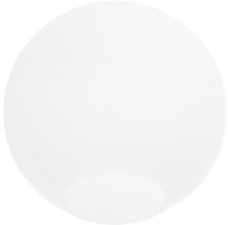UKCOCO Abat-Jour Globe En Verre Dépoli 3.94 Pouces Couvercle De Lampe Texturé Pour Plafonnier Et Suspension Remplacement Pour Salon Chambre Diffusion Lumineuse Douce