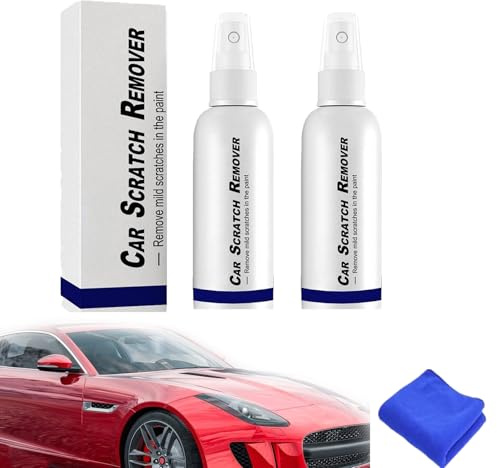 Auto-Kratzer-Entferner-Spray, Kratzer Entferner, Autolack-Kratzerentfernungsspray, Car Scratch Remover Spray,Autolack Tiefe Kratzer Entfernen (2 Stück,50 ML)