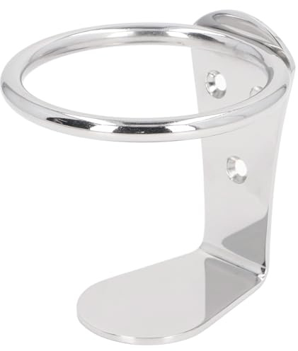 Tomotato Portabicchieri per Anello per Barca, Portabicchieri Universale per Tazza per Anello per Barca in Acciaio Inossidabile Portabicchieri a Parete per Rimorchio, Camion, Yacht