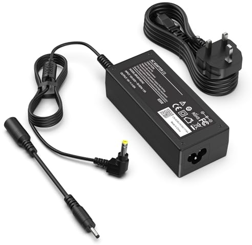 Jippofu 65W Laptop Charger Compatible with Dynabook Satellite Pro C30-K C40-G C40-H C40-J C50-H C50-E C50D-B E10-S Toshiba Satellite C50 C50D C55 C655 C655D C675 C850 C855 C855D C875 AC Adapter