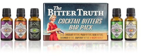 The Bitter Truth Cocktail Bitters Bar Pack Tin New Edition 5 x 0,02 Liter