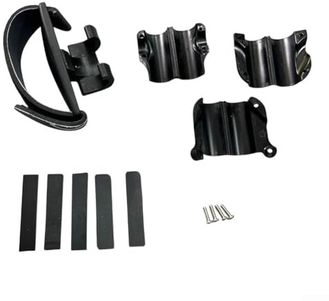 DAZZLEEX Professionelles Posaunen-Griffschutz-Set mit verstellbaren Positionierungsbuchsen, Unterlegscheiben, Schrauben für Balance-Unterstützung, Musikinstrument-Teile