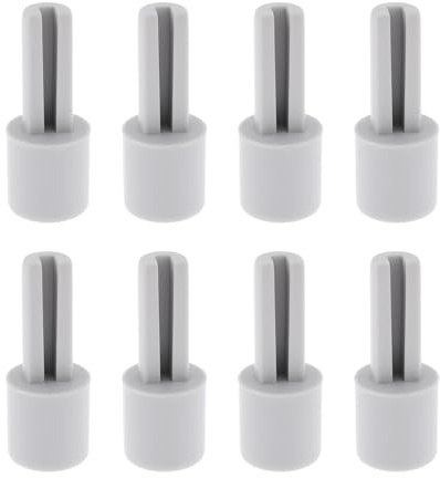 LT Easiyl 8 STÜCKE Potentiometer Verlängerung Welle Grau Kunststoff Verlängerung 10mm X 25mm Geeignet Für Mixer Potentiometer Elektrische Gitarre
