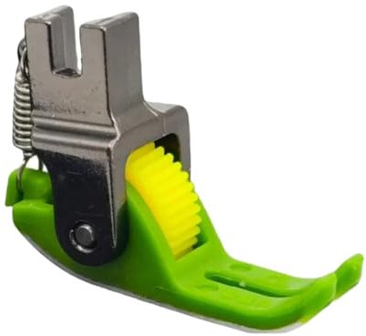 rockible Roller Presser Foot Narrow Wheel Presser Foot Home Sewing Projects Wheel Removable
