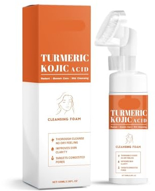 Aknebekämpfender Gesichtsreiniger Mit Bürste, Sanft Schäumendes Waschgel For Zu Akne Neigende Haut, Lindert Entzündungen, Reduziert Rötungen(2PCS)