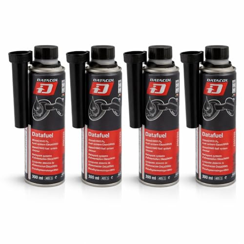 Limpia inyección DATAFUEL, aditivo Profesional para Circuito inyección, desbloquea, desincrusta y lubrica Bombas, inyectores, válvulas de admisión y Descarga y Toda la cámara de combustión, 300ml (6)