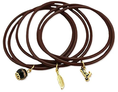 Twilight New Moon Jacob Jelly Bangle Bracelet with Charms
