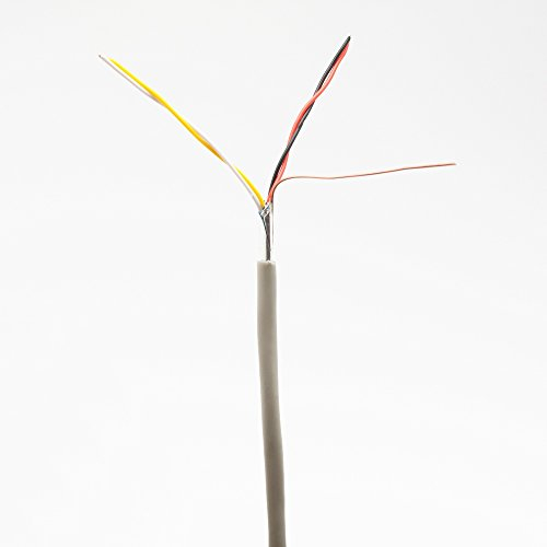 Telefonkabel 2x2x0,6mm J-Y(ST) Y 100m rund für Unterputzmontage, Fernmelde-Installationsleitung 4-adrig