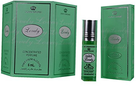 Al-Rehab Lovely Caja de 6 x 6 ml Aceite de perfume