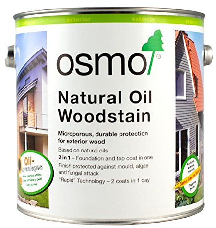 Osmo Natural Oil Woodstain 2.5L - Quartz Grey - 907