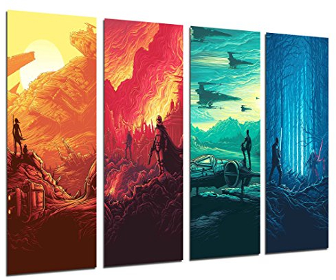 Cuadros Camara Poster Star Wars Darth Vader Gesamtgröße 131 x 62 cm XXL