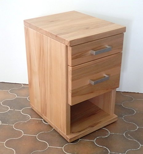 Martin Weddeling EIN Schrank in Kernbuche massiv. Maße : 40 breit x 48 tief x 60cm hoch. Massanfertigung.
