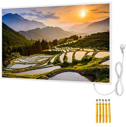 Bringer Imagen calefacción por infrarrojos con marco – calefacción con imagen – 100 x 60 x 1,8 cm – Kumano Japón