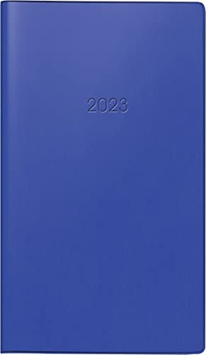 BRUNNEN Wochenkalender Modell 756 2023 Blattgröße 8,7 x 15,3 cm dunkelblau
