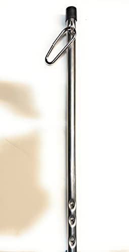 Automann Pogo Stick Stainless Steel Finish 40in