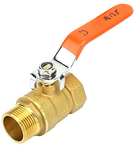 Brass Ball Valve, Stainless Steel NPT Female Thread Ball Valve,3/4 Full Port Ball Valve, DN20 Ball Valve, 3/4 BSP Dual-Direction Brass Pipe Ball Valve