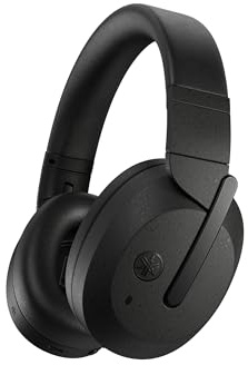 Yamaha YH-E700B Kabellose Over-Ear-Bluetooth-Kopfhörer mit 32 Stunden Akkulaufzeit und Active Noise Cancelling – In Schwarz