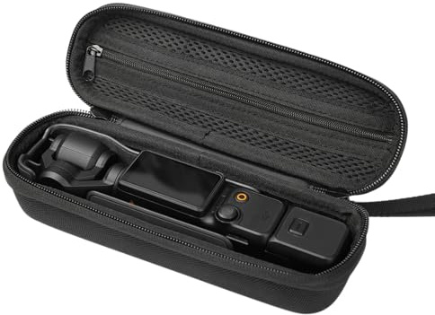 TELESIN Estuche Rígido para dji Pocket 3, Protección de Viaje | Carcasa rígida, organizador, compacta, protege tu Pocket 3.