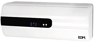 Keramik-Split-Heizung, 1000-2000 W, mit Fernbedienung. Ideal, um jeden Raum effizient und schnell zu heizen, um Komfort und Wohlbefinden in Ihrem Zuhause zu gewährleisten.