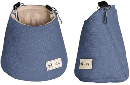 Ekorre sele – socker glidare säng, ekorre bur hängmatta | socker glidare hängande, små djur avtagbar mysig fleece matta för hamstrar, syrisk hamstersäck gungsäng 15 x 15 cm