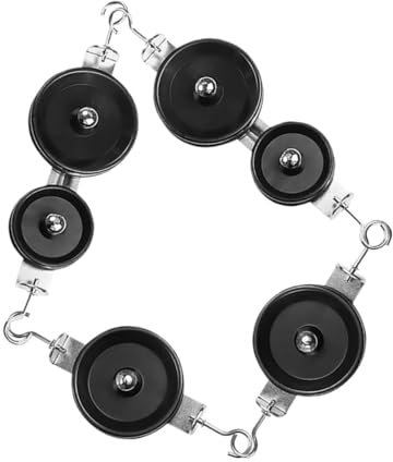 KOMBIUDA 4stücke Teiliges Physik-Experiment Mit Riemenscheiben Lehrmittel Für Mechanik Für Schülerexperimente Robuste Konstruktion Umfassendes Zubehör Für Effektives Lernen