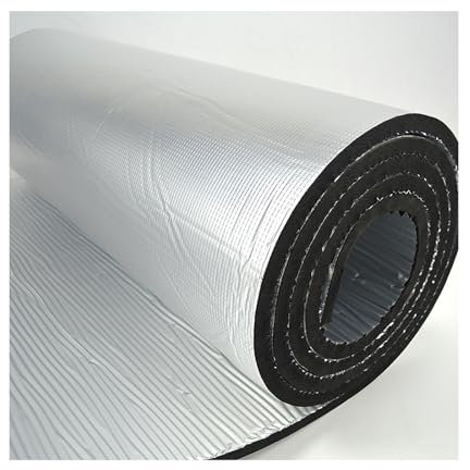 ZXCVBNAS Schallschutz Dämpfungsmatte，Hitzeschild, Schalldämpfung, feuchtigkeitsbeständig,Dämmmatte，feuerbeständig, wasserdicht, for Dach, Wand, Autoverdeck, Wintergarten(20MM(THK),9m²)