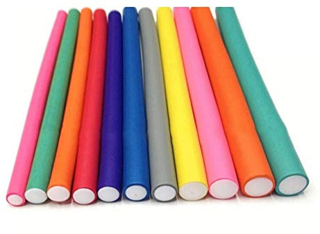 Lockenwickler,Lockenwickler Groß 20 PC-Soft-Lockenwickler magische Air Lockenwickler Curling Sticks Foam Bendy Twist Flexi Rods DIY, das Werkzeug-Locken Lockenwickler(Size 1.6 cm)