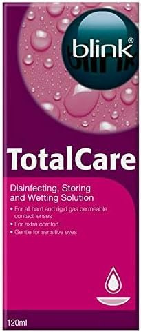 Total Care Disinfecting Storing and Wetting Solution for Soft Contact Lenses 120ml – Multipurpose Contact Lens Solution UK – Disinfect, Clean, Store & Hydrate Sensitive Eyes | SterlingSquare