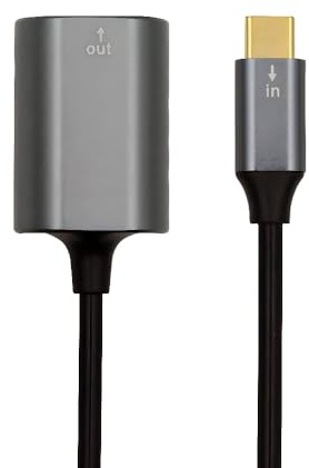 xiwai Adaptateur USB-C vers prise audio optique SPDIF Toslink, câble adaptateur USB-C mâle vers interface audio numérique à fibre optique femelle pour ordinateur portable et de bureau, 20 cm