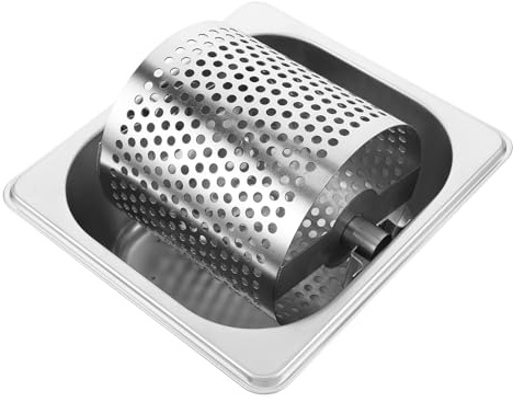 FUOYLOO Rullo per Burro in Acciaio Inox Supporto Antiscivolo da 1 Litro, Applicatore Professionale per Pane, Hamburger e Pasticceria, per Uso Domestico e Barbecue