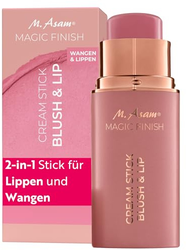 M. Asam Magic Finish Cream Stick Blush & Lip Sweet Flush (6g) | 2En1 Stick Pour Lèvres Et Joues, Blush Creme À Effet Glow Naturel, Fard A Joue Crémeux Pour Maquillage Femme Et Beauté