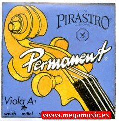 CUERDA VIOLA - Pirastro (Permanent 325120) (Acero) 1ª Medium Viola 4/4