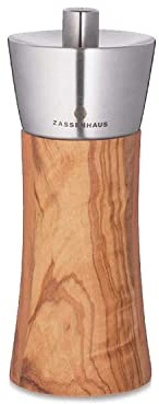 Zassenhaus KP0000025408 Augsburg Pfeffermühle, Holz, Natur, 18 cm