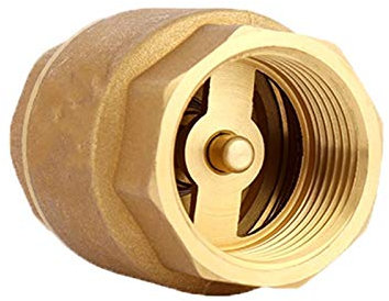 xcbdf Einfaches Outfit 3 stücke 1/23/4 1weiblicher Faden Messing vertikal huberfeder rückschlagventil Einheit Nicht rückseitige ventil Haltbarkeit (Specification : 1)