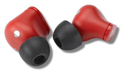 Comply Embouts de Rechange en Mousse à mémoire de Forme pour écouteurs Beats Fit Pro et Beats Studio Buds | Confort Ultime, Ajustement sûr, Isolation sonore supérieure | Noir, Taille S (3 Paires)