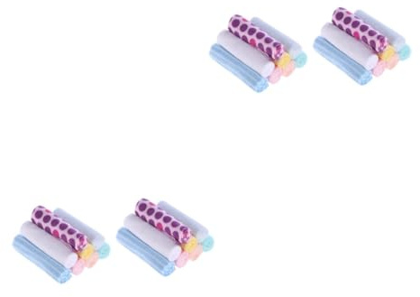 TOYANDONA 2 Set Di Asciugamani Per Il Viso in Cotone Per Bambini Panni Morbidi Salviette Da Bagno Per Bambini Set Di Asciugamani Per Lallattamento 8 Pezzi*2
