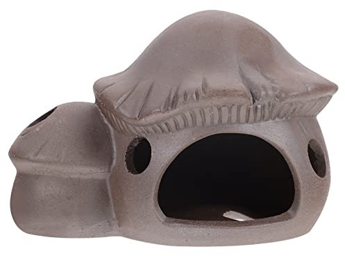 BESPORTBLE Aquarium Deko Versteck Höhle aus Violettem Sand für Fische mit Sicherer Dekoration und Versteck Höhlen für Aquarien Landschaftsgestaltung
