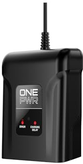 Vax Genuine OnePWR Slide Charger, Over-Charge, Short Circuit and Reverse Polarity Protection, Black
