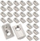 ADERTOS 45 Dadi a T Scorrevoli Serie M8 Tasselli con Scanalatura a T Pietre Scanalate con Sfera Dadi con Scanalatura M8 Pietra Standard Europeo per Profilo 40