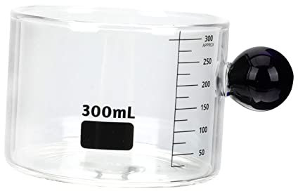 TOPBATHY tazza di latte di bricco per latte bicchieri trasparenti tazza per bere il latte potabile tazzine caffe tazze caffe tazza d'acqua per la casa bicchiere da caffè espresso Blue