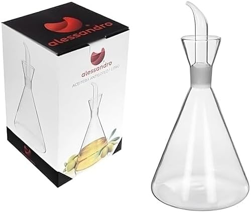 Burette en Verre Anti-Goutte 1 Litre (12 Unités)
