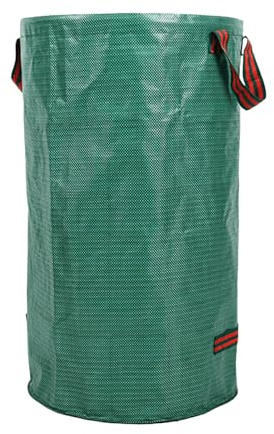 Sacchetti da giardino – Sacchetti per rifiuti da giardino riutilizzabili | Industrial Standard Gardens Sack | 132 galloni serbatoio per | raccolta raccolta dei rifiuti all'aperto all'aperto