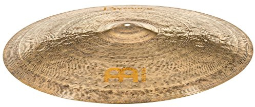 Meinl Cymbals Byzance Jazz Plato Monophonic Ride de 22 pulgadas (55,88cm) Platillos de Batería - Bronce B20, Dos Acabados (B22MOR)