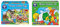Orchard Toys Three Little Pigs Board Game, Fun Family Game for Children Age 3-6, Dinosaur Themed