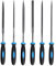 Acooruiteng Feilenset Metall Profi Feile 6tlg Metallfeile Mini Feilen Set File Set Schlüsselfeilen Holzfeile Rundfeile Holzfeilen Set Nadelfeilen Set für Werkstatt Heimwerken