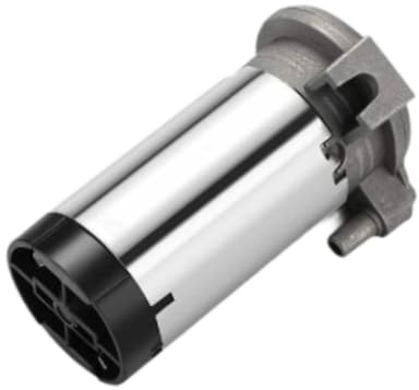 Klaxon à air 12V avec compresseur, Trompe Distinctive chromée Rouge/Argent, Remplacement Universel pour Voiture, Camion, Bateau, très Puissant 150 DB, étanche, Installation Facile.